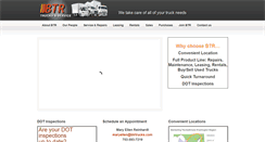 Desktop Screenshot of btrtrucks.com